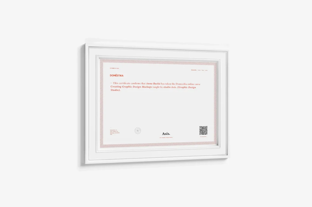 O mně 2 certifikatD